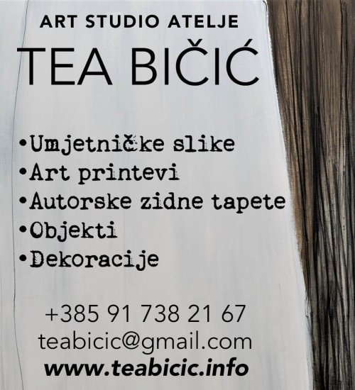 Art studio  atelje Tea Bičić